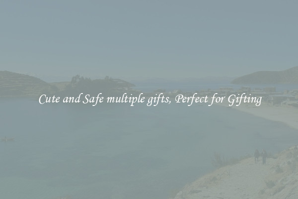 Cute and Safe multiple gifts, Perfect for Gifting