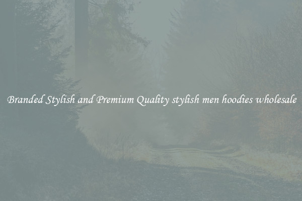Branded Stylish and Premium Quality stylish men hoodies wholesale