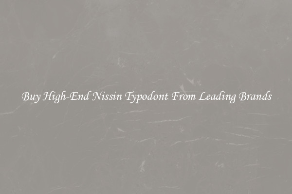 Buy High-End Nissin Typodont From Leading Brands