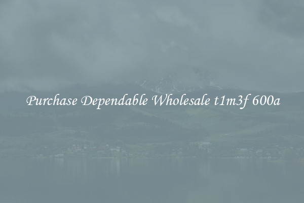 Purchase Dependable Wholesale t1m3f 600a