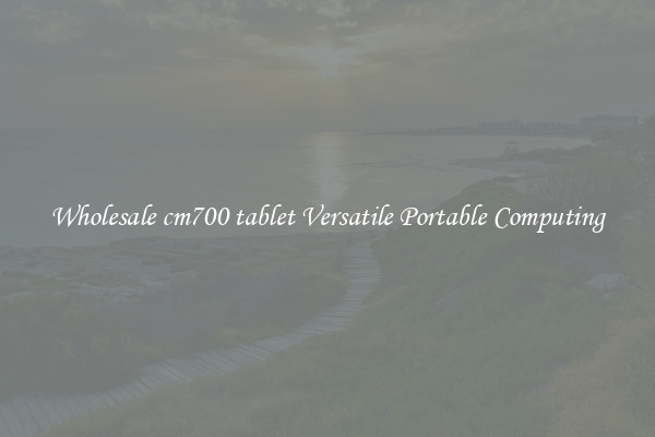 Wholesale cm700 tablet Versatile Portable Computing